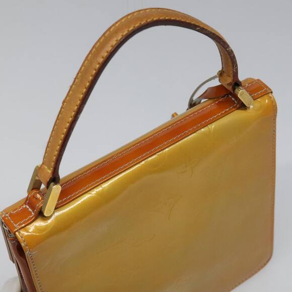 LOUIS VUITTON Monogram Vernis Spring Street Hand Bag Gris M91029 - Picture 6 of 12